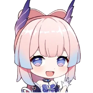 😃 emoji Kokomi! Telegram sticker 8 of 27