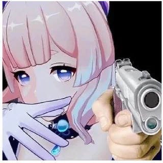 🔫 emoji Kokomi! Telegram sticker 22 of 27