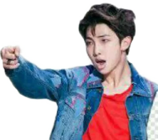 😂 emoji ( rm ) @btsvideopic Telegram sticker 5 of 30