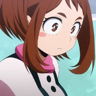 🌸 emoji (@Tengen) Uraraka Ochako Telegram sticker 16 of 50