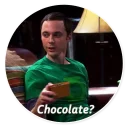 🍫 emoji The Big Bang Theory - By Theodor Telegram sticker 18 of 77
