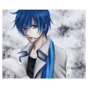 🙂 emoji Vocaloid Kaito Pack Telegram sticker 2 of 30