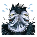 😥 emoji DEATH NOTE @Nekosticker Telegram sticker 23 of 49