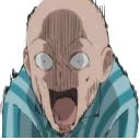 😱 emoji ONEPUNCHMAN Telegram sticker 22 of 25