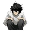 Sticker from Death Note