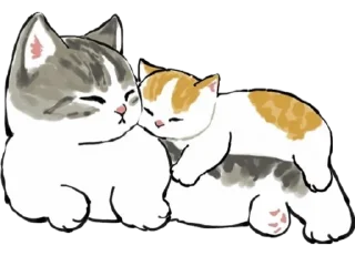 ❤️ emoji котик Telegram sticker 15 of 93