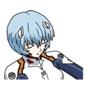 😕 emoji EVANGELION @Nekosticker Telegram sticker 8 of 119