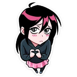 🌟 emoji Мори Telegram sticker 9 of 48