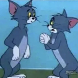 😩 emoji Tom and Jerry Telegram sticker 11 of 95