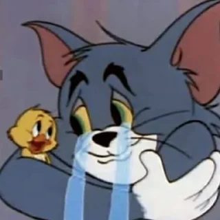🥺 emoji Tom and Jerry Telegram sticker 5 of 95