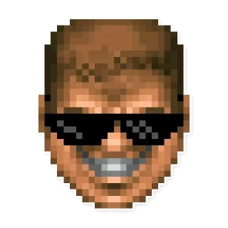😡 emoji DOOM Telegram sticker 10 of 110