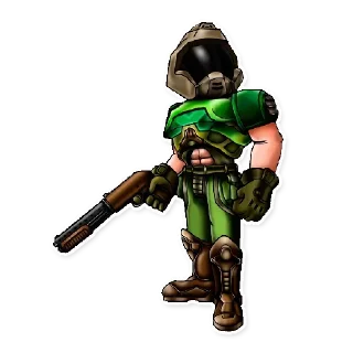 😡 emoji DOOM Telegram sticker 15 of 110