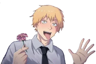😊 emoji Chainsaw Man Telegram sticker 17 of 43