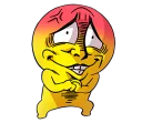 😠 emoji Mr. Emoticon 4-8 Telegram sticker 11 of 120