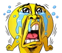 😭 emoji Mr. Emoticon 10-14 Telegram sticker 12 of 120