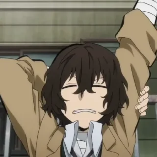 ⏱ emoji dazai ៸ @sukoshidal . Telegram sticker 17 of 55