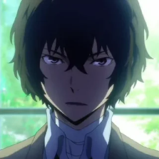 ⏱ emoji dazai ៸ @sukoshidal . Telegram sticker 10 of 55
