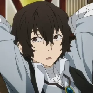 ⏱ emoji dazai ៸ @sukoshidal . Telegram sticker 13 of 55