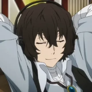 ⏱ emoji dazai ៸ @sukoshidal . Telegram sticker 11 of 55