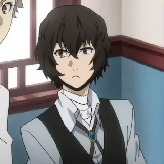 ⏱ emoji dazai ៸ @sukoshidal . Telegram sticker 21 of 55