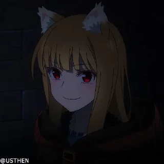 😊 emoji @usthen Spice and Wolf Telegram sticker 14 of 45