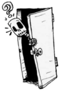 💀 emoji Green Day by Mari Telegram sticker 16 of 50