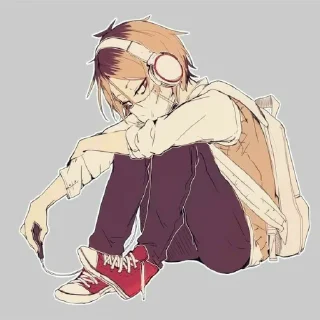 Sticker from Kenma