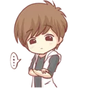😐 emoji Centilia's  boyFriend Telegram sticker 14 of 41