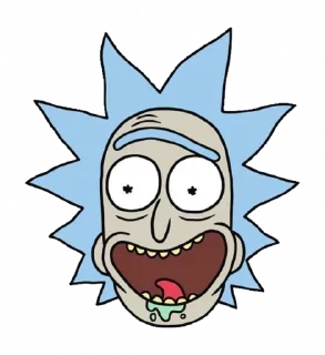 Sticker from Rick and Morty by @TheYehudi