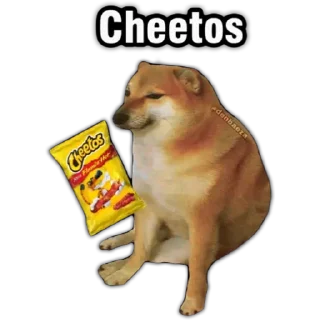 ☺️ emoji cheems Telegram sticker 13 of 30