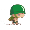 🚶 emoji سرباز کوچولو Telegram sticker 23 of 40