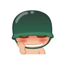 😌 emoji سرباز کوچولو Telegram sticker 24 of 40