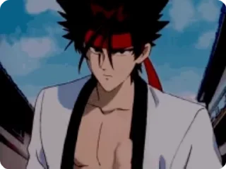😎 emoji Sebastian's Ruroni Kenshin pac Telegram sticker 12 of 14