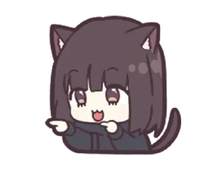 👍 emoji Yoko pack by Lemon Haze Telegram sticker 24 of 93