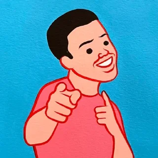 👉 emoji $JOAN - @joancoinwtf Telegram sticker 11 of 38
