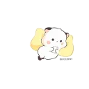 😊 emoji Fatty Cat😽- @MochaStickers Telegram sticker 10 of 11