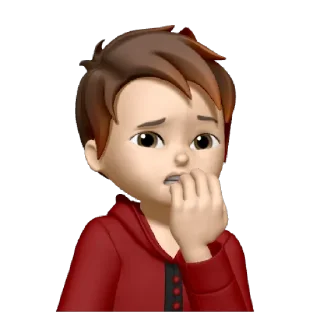 😟 emoji Baby Van Telegram sticker 21 of 45