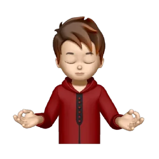 🧘‍♂ emoji Baby Van Telegram sticker 20 of 45