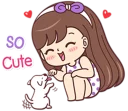🐶 emoji Boobib - Hot Summer Telegram sticker 21 of 41