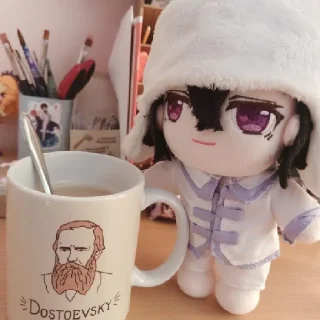 ☕ emoji Дос-кун и Гоголь 🪄 Telegram sticker 12 of 55