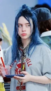 💎 emoji Billie Eilish By El Maestro @Allocineanime Telegram sticker 5 of 30