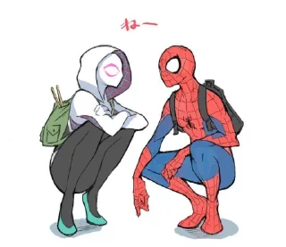 🕷 emoji Spider-Gwen by @Headless_Reap3r Telegram sticker 20 of 30