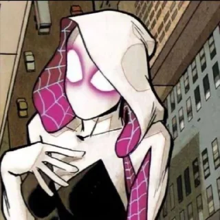 🕷 emoji Spider-Gwen by @Headless_Reap3r Telegram sticker 23 of 30