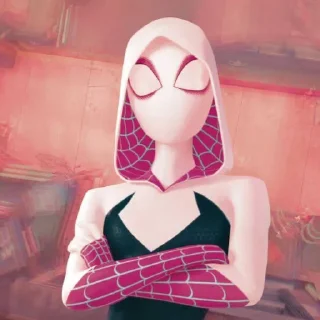 🕷 emoji Spider-Gwen by @Headless_Reap3r Telegram sticker 5 of 30