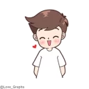 😆 emoji Boobib Cute Couples(For Boy)(@Love_Graphs) Telegram sticker 5 of 41