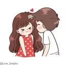 ❤ emoji Boobib Cute Couples(For Boy)(@Love_Graphs) Telegram sticker 11 of 41