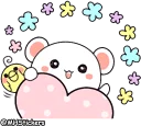 💖 emoji @MHStickers Hearty Bear 5 Telegram sticker 10 of 42