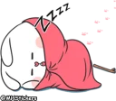 😴 emoji @MHStickers Chubby & Plump 2 Telegram sticker 18 of 41