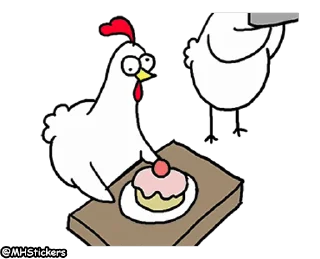😋 emoji @MHStickers Chicken Bro 2 Telegram sticker 13 of 17