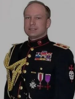 ❌ emoji Anders Behring Breivik Telegram sticker 5 of 14